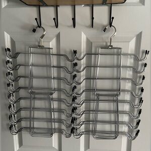 Tank Top Hangers Space Saving Set of 8 Foldable Hangers